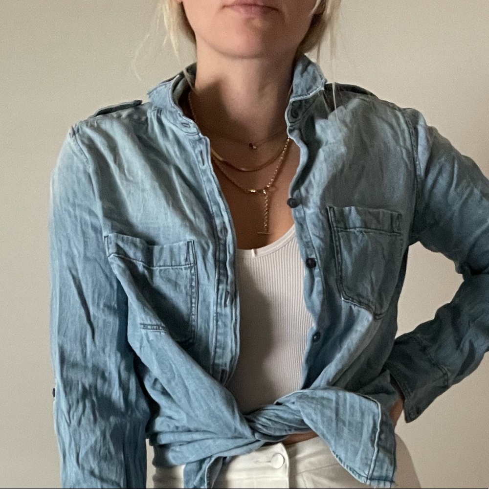 Southern style button down